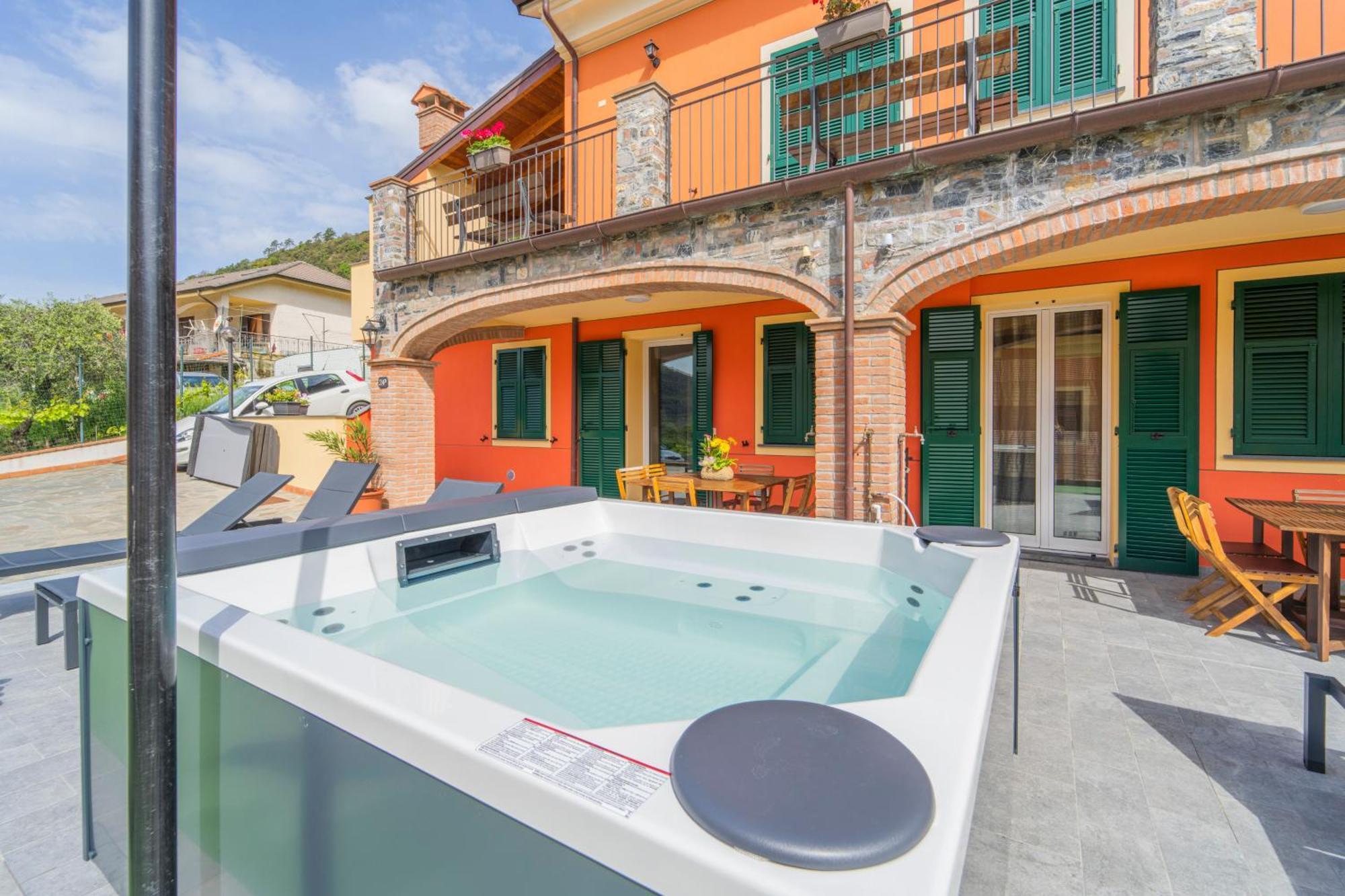 045B - Villetta Moderna 02-24E Con Vasca Idromassaggio In Giardino, Solo 15 Minuti Da Mare E Spiaggia - Posto Auto Gratuito San Lazzaro  Exterior foto