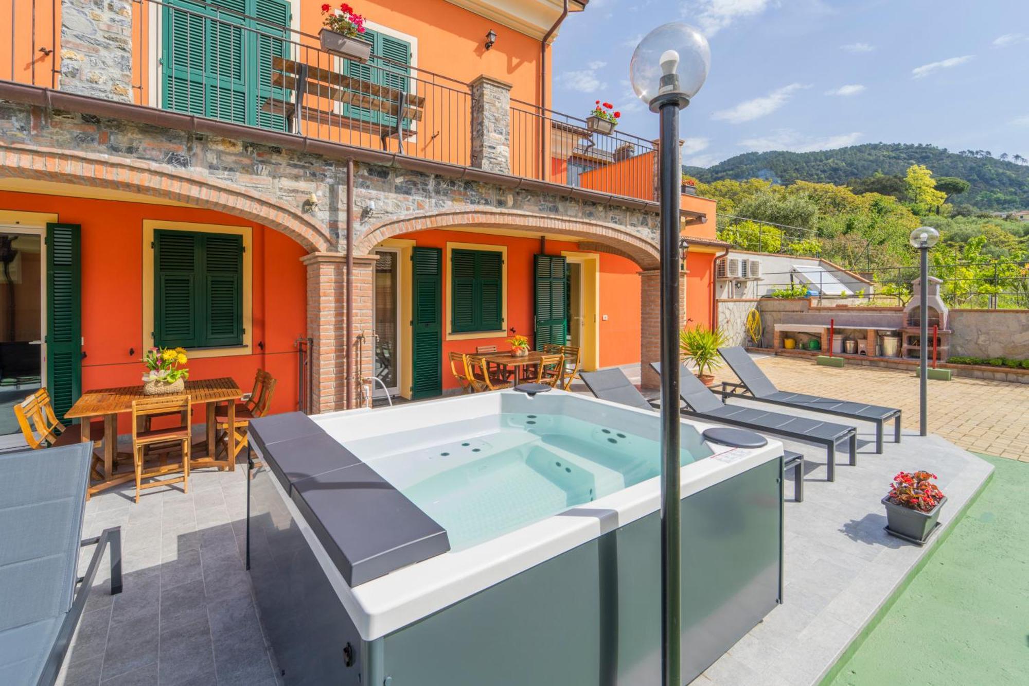 045B - Villetta Moderna 02-24E Con Vasca Idromassaggio In Giardino, Solo 15 Minuti Da Mare E Spiaggia - Posto Auto Gratuito San Lazzaro  Exterior foto
