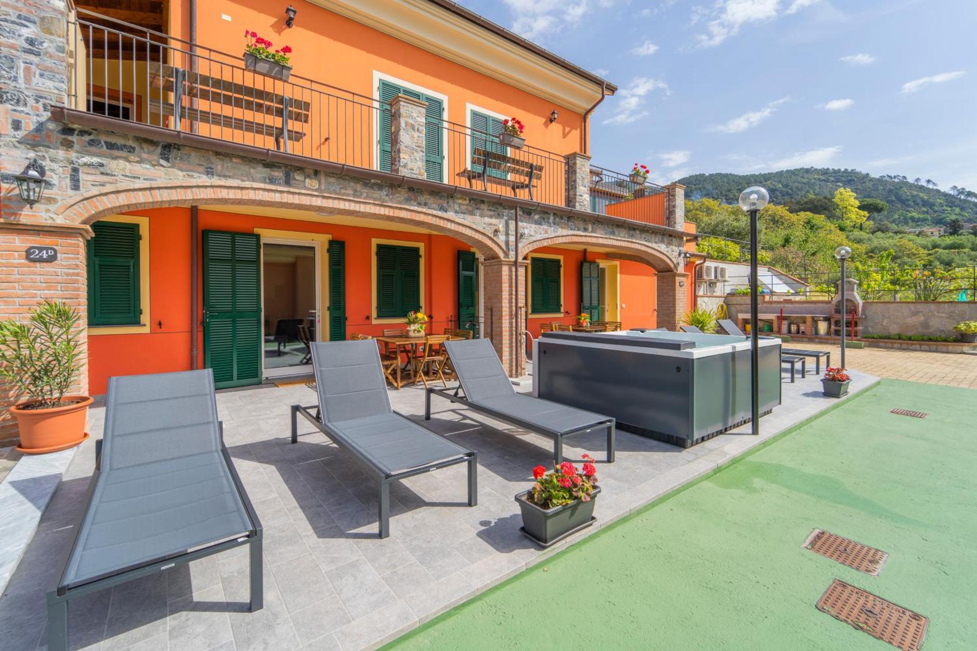 045B - Villetta Moderna 02-24E Con Vasca Idromassaggio In Giardino, Solo 15 Minuti Da Mare E Spiaggia - Posto Auto Gratuito San Lazzaro  Exterior foto