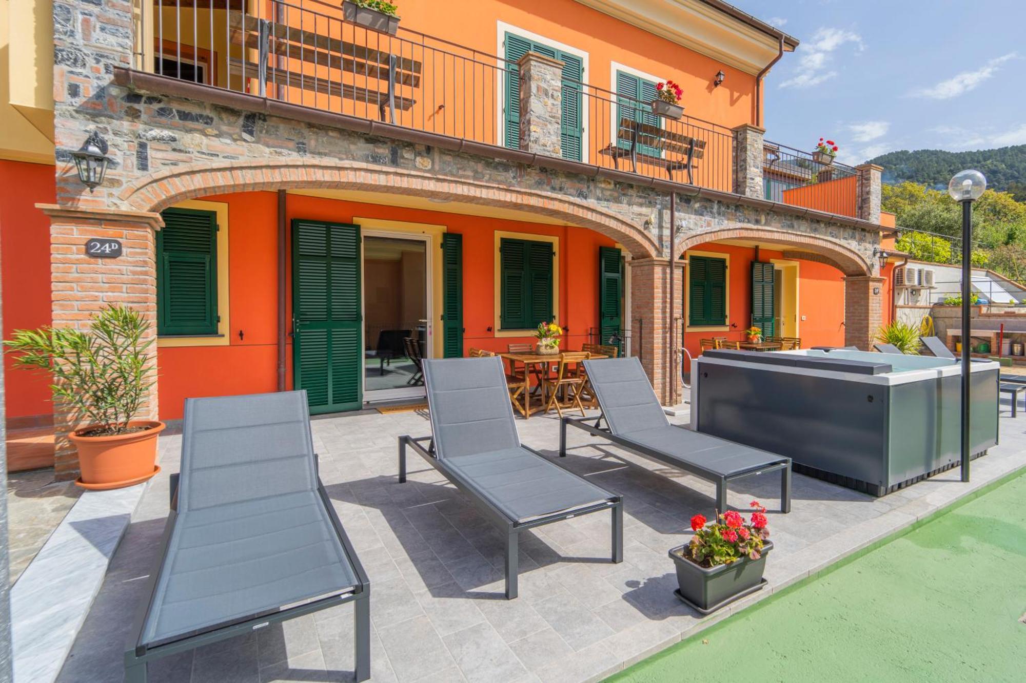 045B - Villetta Moderna 02-24E Con Vasca Idromassaggio In Giardino, Solo 15 Minuti Da Mare E Spiaggia - Posto Auto Gratuito San Lazzaro  Exterior foto
